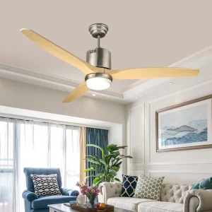 Reliable Quality Indoor 3 ABS Blades 52 Inch Energy Saving Ceiling Fan With Light for Living Room