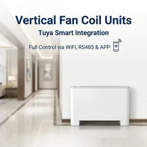 Reliable Universal Exposed Suitable for Home Enhanced Cooling Technology Floor Standing Fan Coil Unit