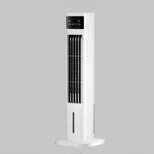 Remote Control Pedestal Tower Fan Air Cooler Humidifier New Used Condition AC Electric Power Household Use US