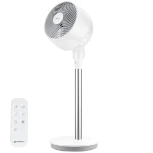 Remote Oscillating Air Circulator Fan with 4 Modes 12 Speeds for Home Office