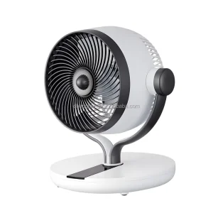 Remote Touch LED Display Remote Control Plastic Circulating Ventilateur Household 3D Auto Oscillation 2 in 1 Desktop Fan