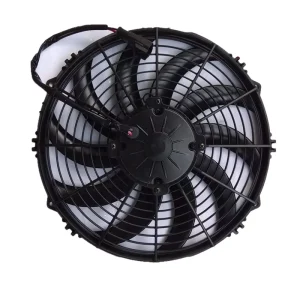 Replacement Cooling Fan Radiator Fan for Refrigerated Truck Engineering Vehicle 12inch 190w 2800rpm Waterproof Grade IP68
