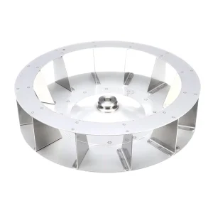 Reversible Radial Blade Centrifugal Blower Circulation Fan Impeller for Combination Oven Steam Cooking Equipment