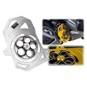 Rotatable Radiator Fan Mesh Guard for Honda Click Vario PCX ADV160 Motorcycle
