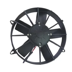 Round Axial Fan Compact Frame Cooling Ventilator for Engineering Equipment Industrial Machine Heat Exhaust System