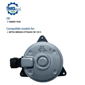 Rugged Design Radiator Cooling Fan Motor 168000 7030 for Toyota Lexus OE Standard Engine Cooling