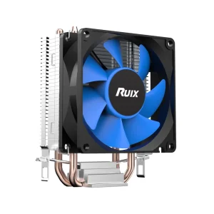 Ruix X2000 SE Computer CPU Cooling Radiator 120mm Fan 2 Heatpipes High Airflow Air Cooler for PC Case 3pin Power Interface