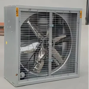 Rust Proof Galvanized Steel Exhaust Fan Powerful Ventilation for Factory and Farm