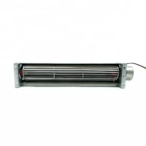 SANLY SF40250S OEM Dia 40mm 250mm Stainless Steel Blades 12V/24V Brushless DC Cross Flow Tangential Fan IP44/IP45 4000 RPM Low