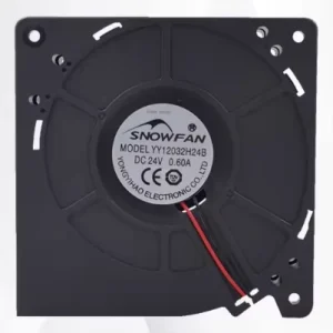 SNOWFAN 12V 48V DC24V 1.80A AC EC 12032 120X120X32MM 12CM High Speed Large air Volume Blower YY12032H24B Cooling Fan