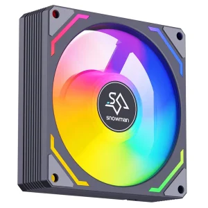 SNOWMAM AK 90mm HIGH Performance ARGB CPU Air Cooler High Airflow PWM 5V Desktop Gaming Computer Processor Cooling Fan