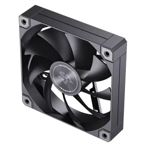 SNOWMAN 120mm Silent PC Case Fan Non LED Rubber Mounting Corners Reduces Vibration Transfer to Computer Case