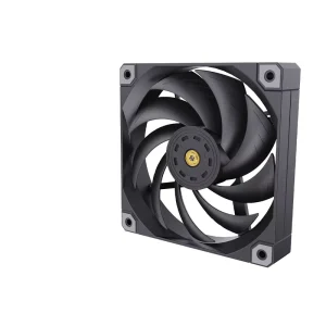 SNOWMAN 120mm Slim Profile PWM Fan 15mm Thin Low Noise No LED for SFF Small Form Factor Computer Case Gaming