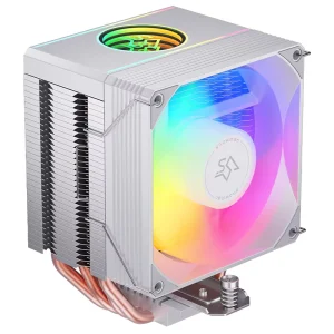 SNOWMAN 4 Heatpipes Single Tower Air Cooler CPU Air Cooler Radiator ARGB Cooling Fan High Heat Dissipation for Intel AMD Sockets