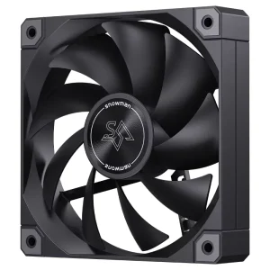 SNOWMAN AS120 Blank LED 120mm OEM Computer Gaming PC Cooling Fan High Performance Silent Fan for CPU Coolers Direct Factory