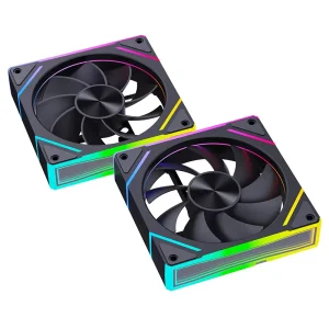 SNOWMAN EK120 ARGB LED Cooling Fan 5V 4Pin PWM Cooler Fan for Computer Heatsink Desktop Gaming PC Case
