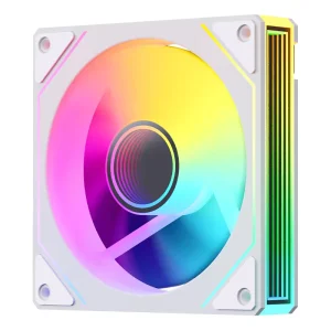 SNOWMAN LK120 ARGB Cooling Fan PWM Sync ARGB Light Effect High Air Flow Computer Case Fan Infinity Mirror Design Cooling Fan