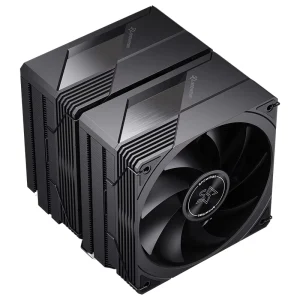 SNOWMAN New Arrivals Fluid Bearing Copper Aluminum ARGB Computer CPU Cooling Radiator Fan 120mm 76.8CFM 1700 AM5 Black Flat