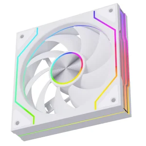 SNOWMAN RK120mm ARGB LED Cooling Fan for Computer Case Ball Bearing Plastic Heatsink 47.6CFM 4pin Computer Radiator