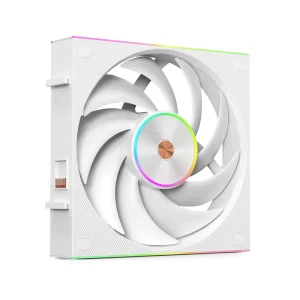 SOEYI 120mm Magnetic Levitation ARGB Fan Daisy Chain Modular Splicing PWM Silent Desktop PC Cooling Fan High Airflow Radiator
