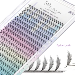 SP EYELASH New Lash Premade Fans Custom Spiky Manga Spire Tower Eyelash Comic Spire Lash Extensions From Trusted Supplier