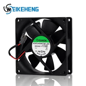 SUNON KDE2409PTB1-6A 92x92x25mm 9225 DC Cooling Fan 24V 0.15A Industrial Axial Fan Ball Bearing Ventilation Fan