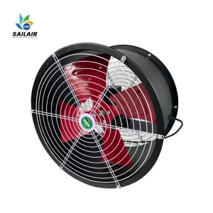 Sailair Electric Industrial Axial Flow Fan 32″ Aluminum Alloy Blades 4KW Power 37200m h Airflow CE ISO Certified OEM ODM