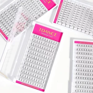 Salon Lashes Vendors Pre made Fans 3D 4D 5D 6D 10D C D M Curl Premade Volume Lashes Fans Eyelash Extension