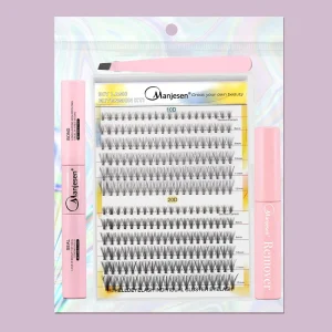 Scandinavian Handmade Silk Fan Eyelashes Minimalist Nordic Teardrop 8mm 12 Rows Mega Volume 10D-20D Easter Sunday Church