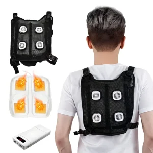 Semiconductor Air conditioned Cooling Vest Outdoor Sports Workwear Uniform Quick Cooling