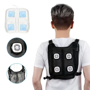 Semiconductor cooling vest with high heat resistance and toughness suitable for outdoor work as a protective jacket
