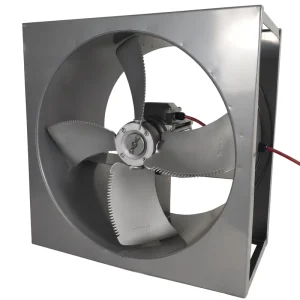Serrated Profile Aluminum Axial Fan Blade Ultra Quiet Impeller for Commercial Air Conditioning and Cooling Device
