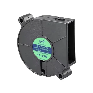 Silent 6015 Turbo Blower 60*60*15mm Electric 12V 24V Double Ball Centrifugal Cooling Fan OEM ODM 100% Copper Motor