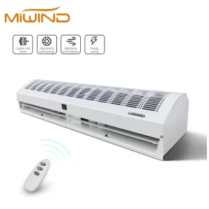 Silent AC Motor Engine Air Curtain Cross Flow Turbine Fan for Restaurant Use Wall Window Mount 3 Year Warranty Long Service Life