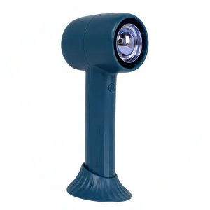 Silent Brushless Motor Bladeless Wearable Mini Portable Fan with 2000mAh Battery USB Car Outdoor Use Household