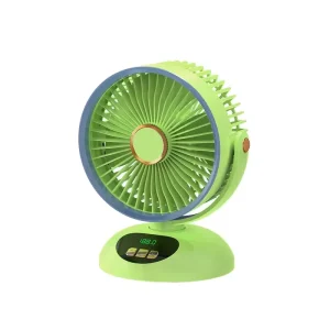 Silent Desktop Fan USB Rechargeable Portable Table Fan Small Electric Fan for Office Dorm Student