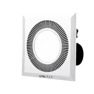 Silent Exhaust Fan with LED Lighting 2-in-1 Bathroom Axial Fan Air Outlet for Exhaust OEM