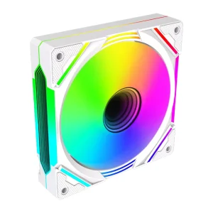 Silent Fans Cooling 12V Low Noise 120mm Computer Case RGB Cooling Fan With LED Lights