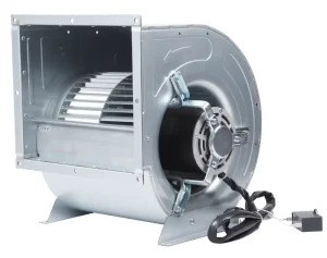 Silent Forward Curved Exhaust Centrifugal Fan with Stainless Steel Blades 230V OEM Luxury Hotel HVAC Systems
