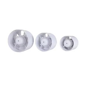 Silent In Line Duct Fan 40W Low Power Exhaust Fan Pure Copper Motor Household Indoor Garden Ventilation Planting Tents