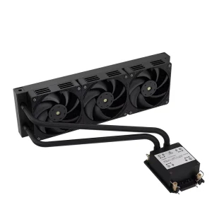 Silent LGA4189 4677 SP3 TR4 AM4 Water cooled CPU Fan with Aluminum Heatsink Integrated Server Radiator Water Cooling System