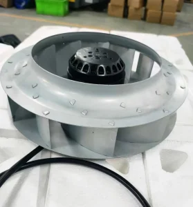 Silent Operation 280mm Backward Curved Radial Fan for Hospital Laboratory and Office Building Ventilation