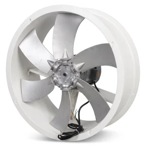 Silent Operation 8 Blades Aluminum Sickle Profile Axial Fan Blade for High Temp Cooling and Exhaust Blower