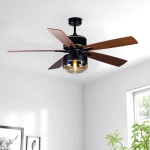 Silent Operation Universal Ceiling Fan Remote Control Kit Energy Saving Luxury Ceiling Fan with Light