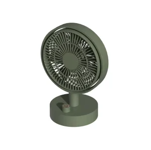 Silent Rainforest Fan Desktop Fan Tree Shape Quite Battery Life Mini Fan Cooler for Home Office