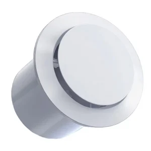 Silent Ventilation Fan for Glass 6 inch Exhaust Fan Bathroom Fan Is Made of Full ABS Material with Copper Wire Motor