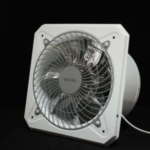 Single Apartment Wall Mounted Axial Induced Draft Fan for Kitchen Toilet Cast Iron Blade Touch Control High Quality 6 12 Inch AC