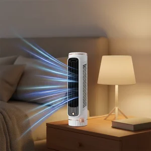 Small Desk Fan Rechargeable USB Battery Powered Outdoor Car RV Bladeless Low Noise