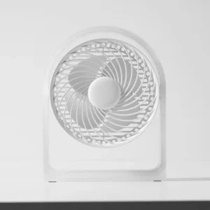 Small Portable Rechargeable USB Desk Fan Mini Desktop Cooling for Outdoor and Household Can Custom Logo