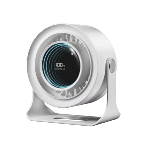 Small Portable Table Fan Personal Cooling Mini Fan with One Touch Mode Digital Display for Home Office Outdoor Hotel RV Use
